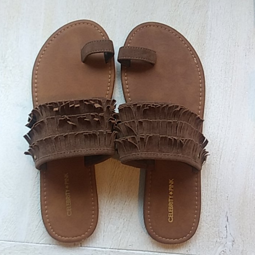 Celebrity Pink sandals